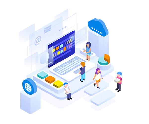 Tech Business illustration